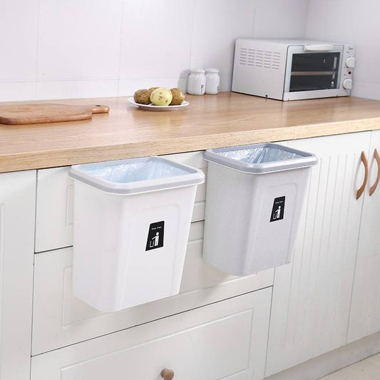 (mounted trash can)سلة المهملات المعلقة